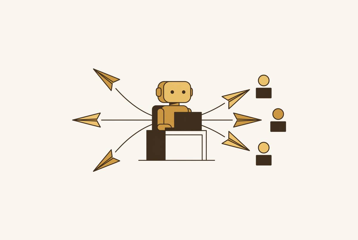Cover illustration for “Running Outbound Without an SDR Team Using Agentic Sales Platforms”