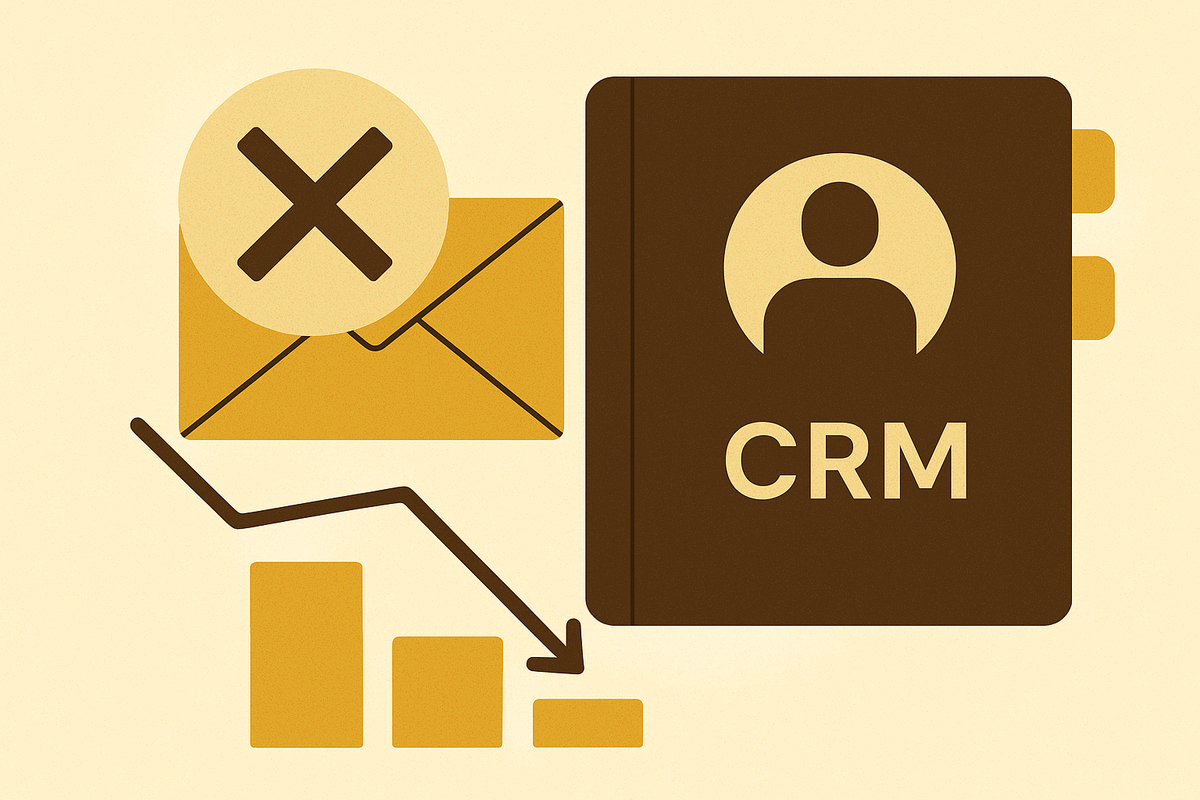 Cover illustration for “Stale CRM Contact Data and Outbound Performance Degradation”