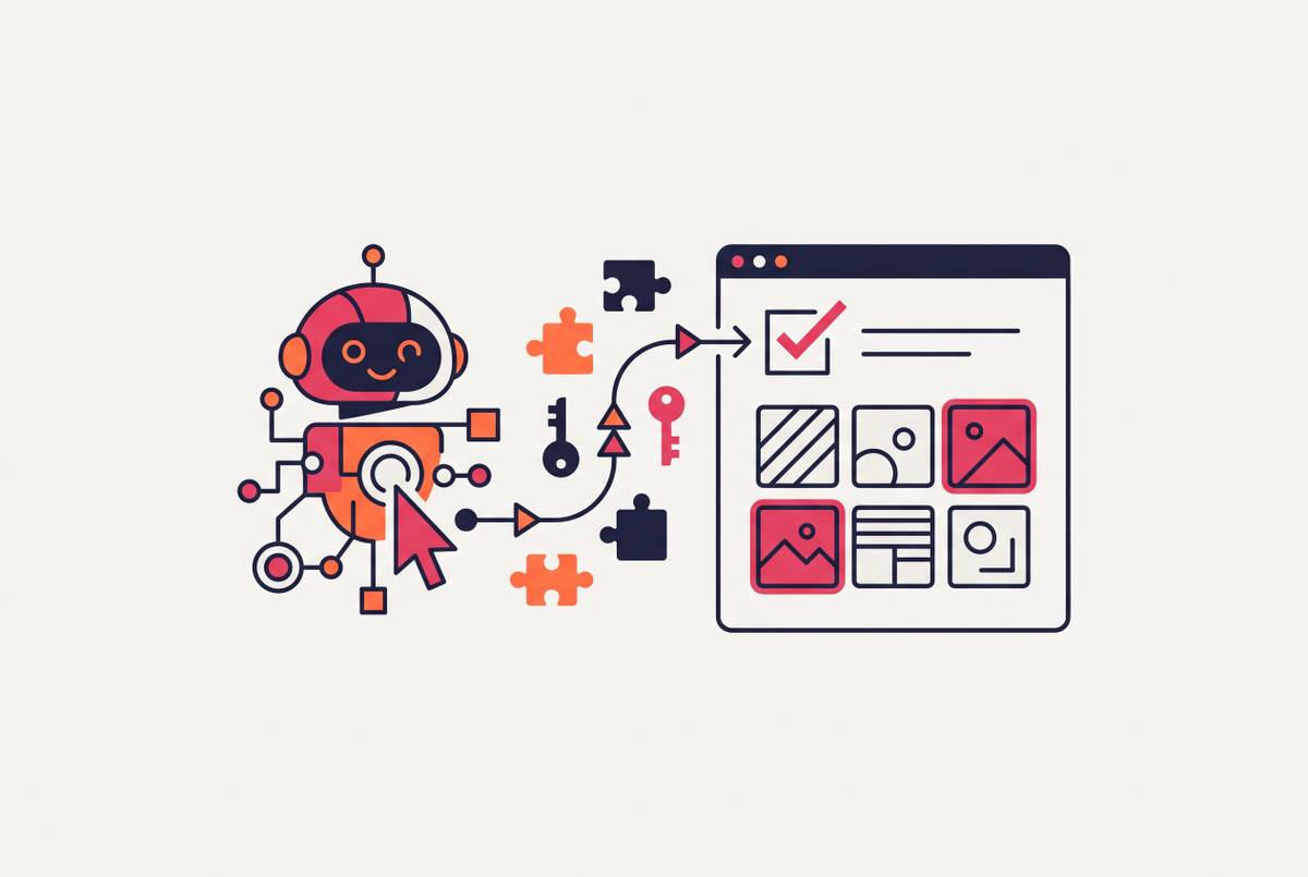 Cover illustration for “CAPTCHA Solving Services in Agentic Web Workflows”