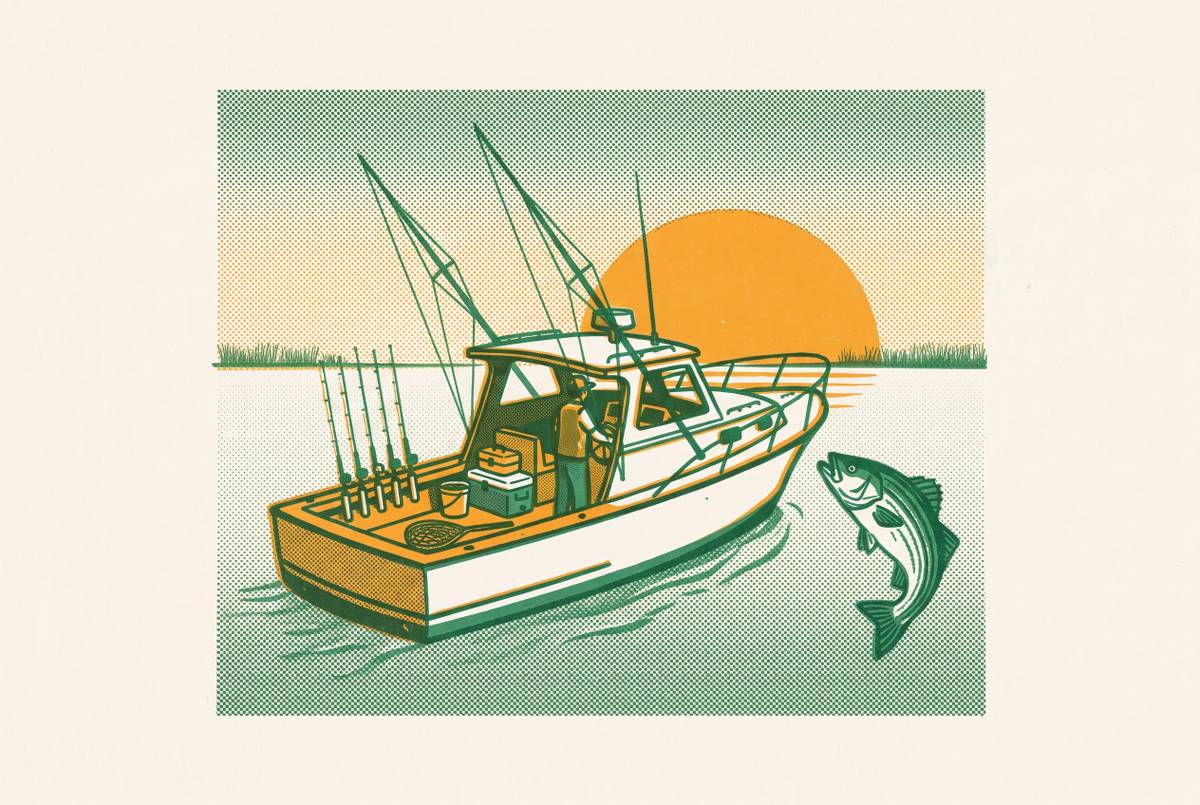 Cover illustration for “Chesapeake Bay Charter Fishing Prices and What They Include”