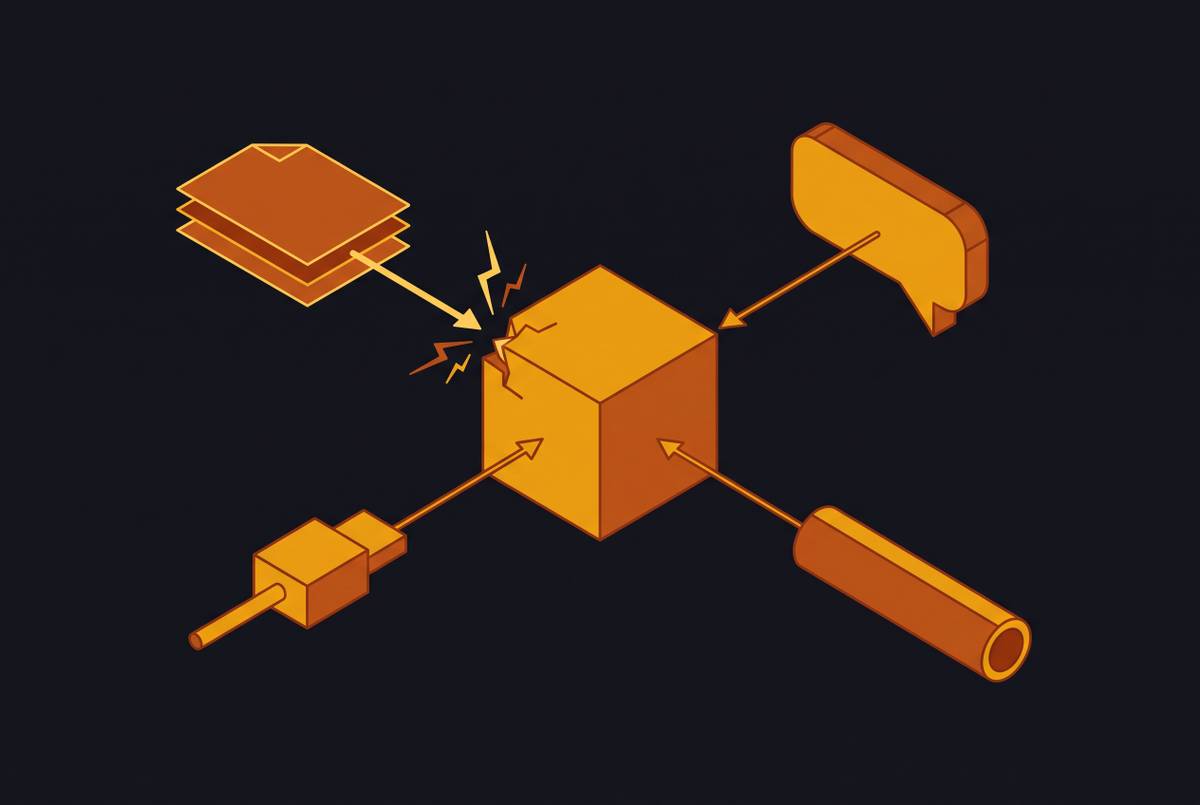 Cover illustration for “Prompt Injection Attack Surfaces in Production Agents”