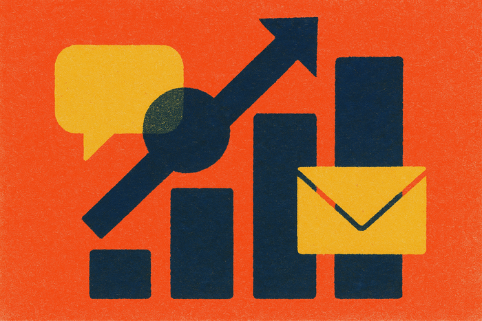 Cover illustration for “Multichannel Sequence Design for B2B Outbound in 2024”
