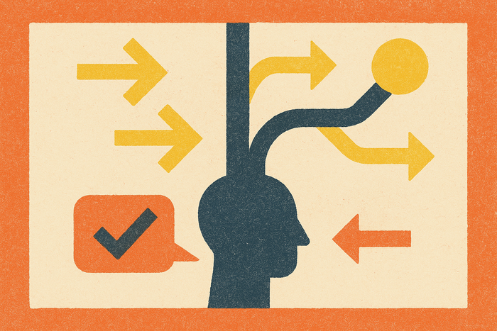 Cover illustration for “Sequence Branching Logic Based on Prospect Engagement Signals”