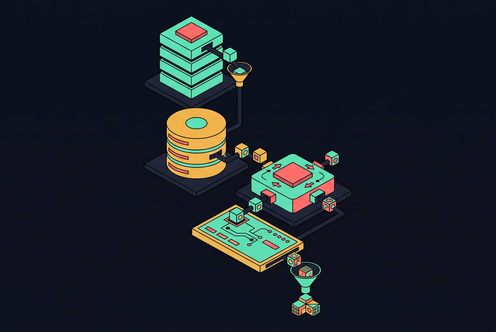 Cover illustration for “Waterfall Enrichment Providers Compared: Clay, SyncGTM, Instantly and Others”