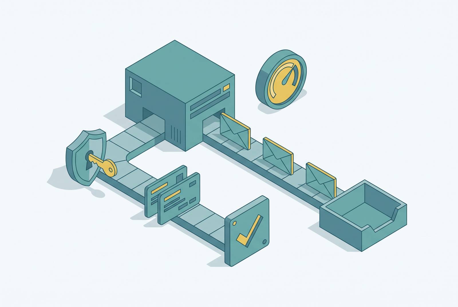 Cover illustration for “Email Deliverability Setup for Cold Outbound Senders”