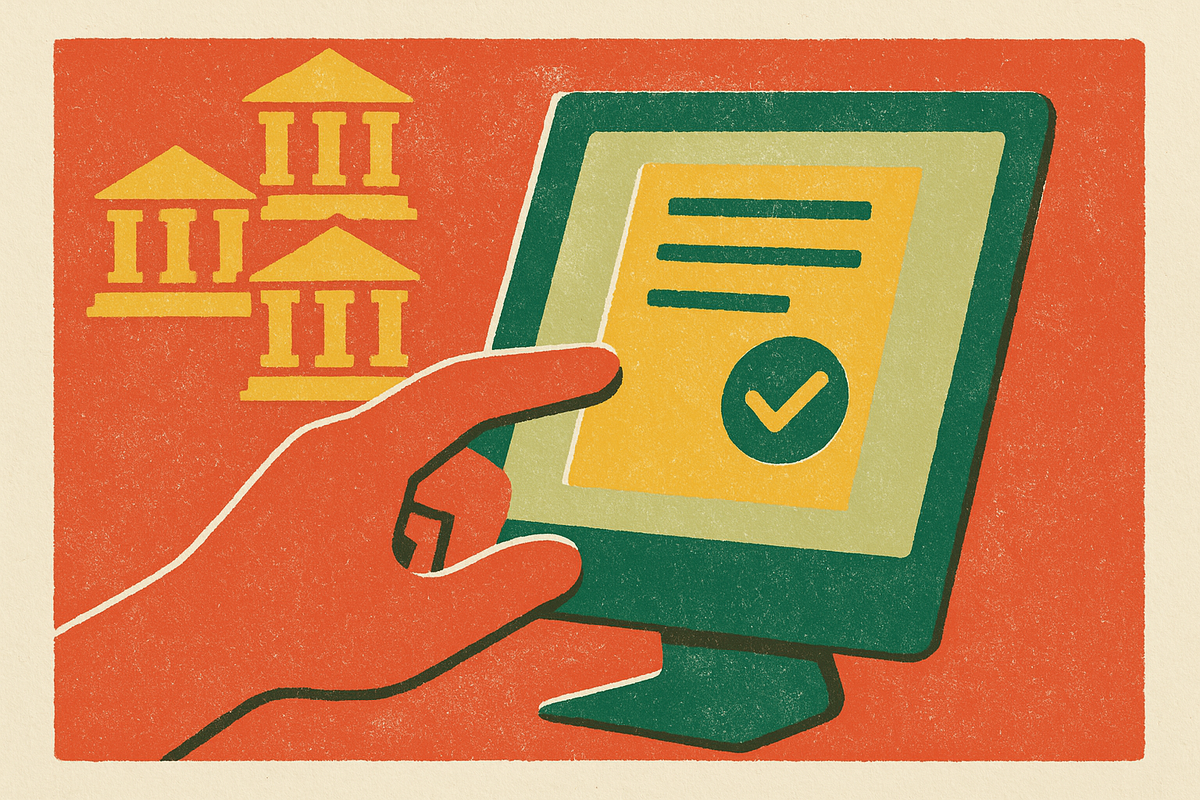 Cover illustration for “How E-Petition Systems Differ Across Governments”
