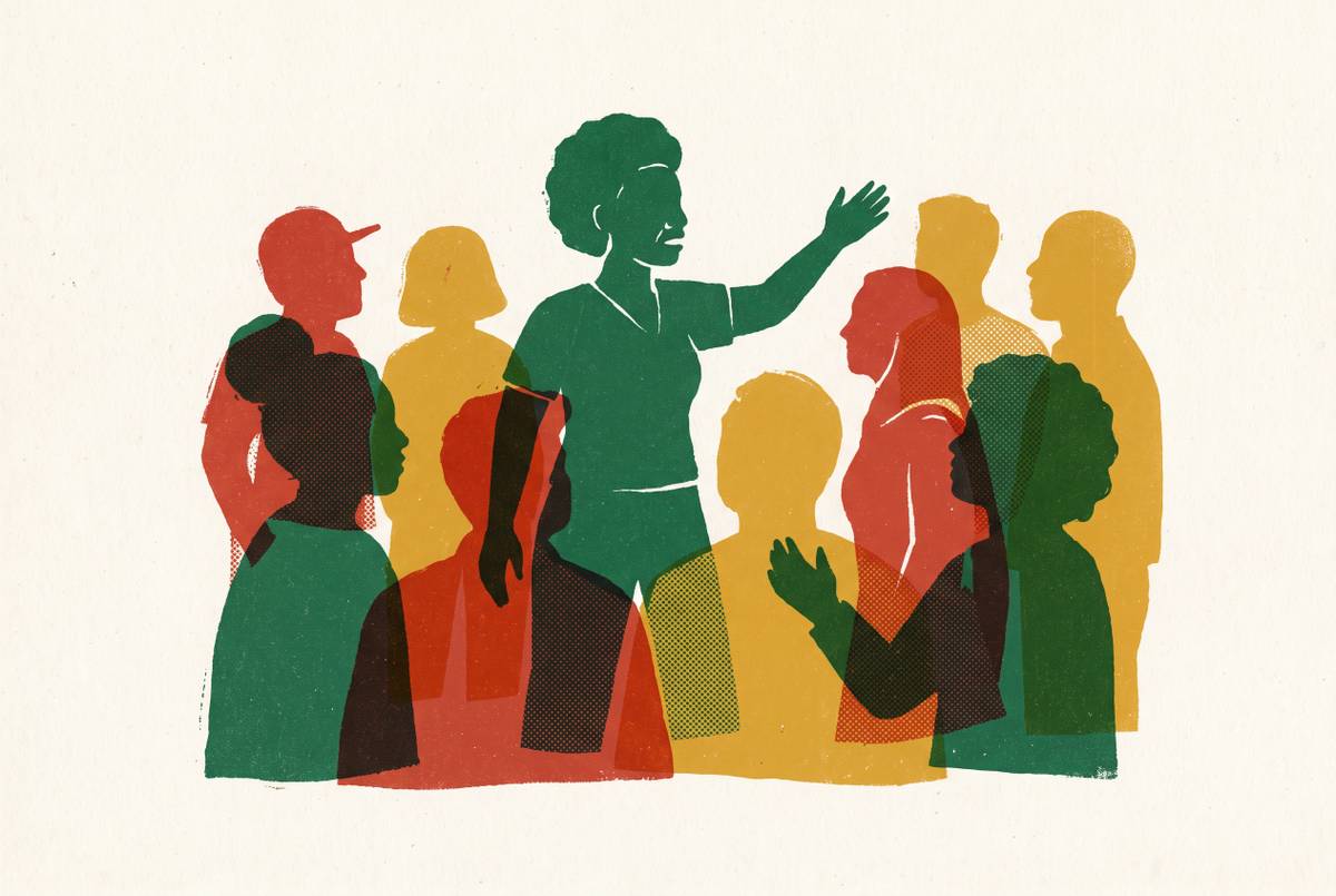 Cover illustration for “Saul Alinsky Model in Community Based Organizing”