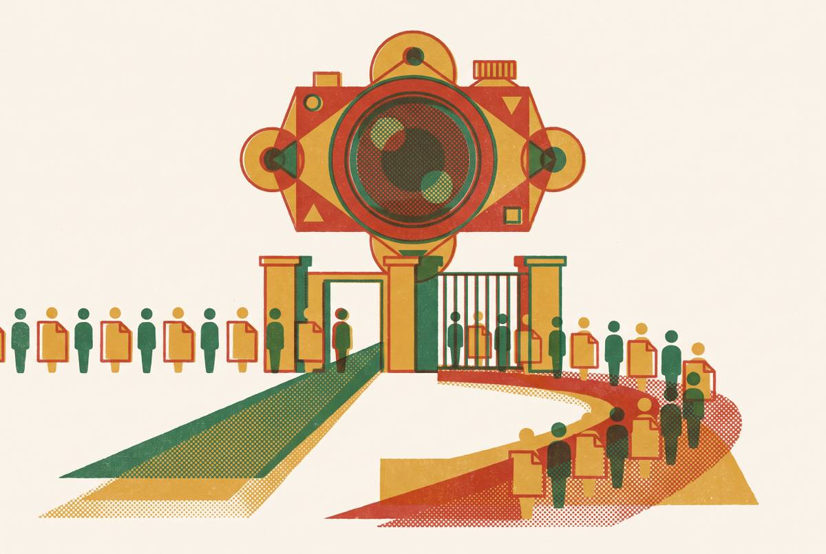 Cover illustration for “AI Systems Used in Benefits Eligibility Determination by Government Agencies”