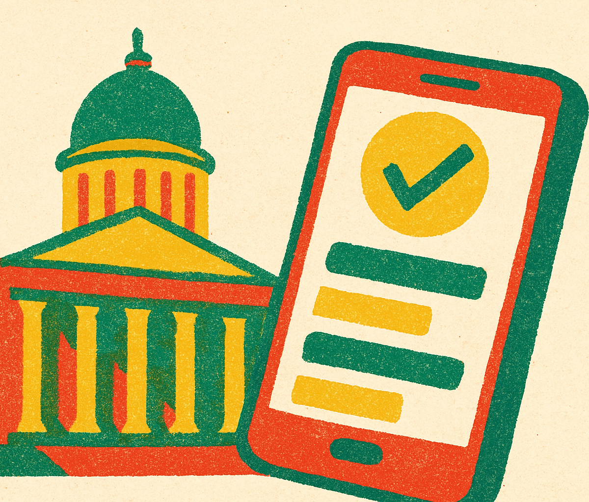 Cover illustration for “Legislative Transparency Tools That Track Bill Status in Real Time”