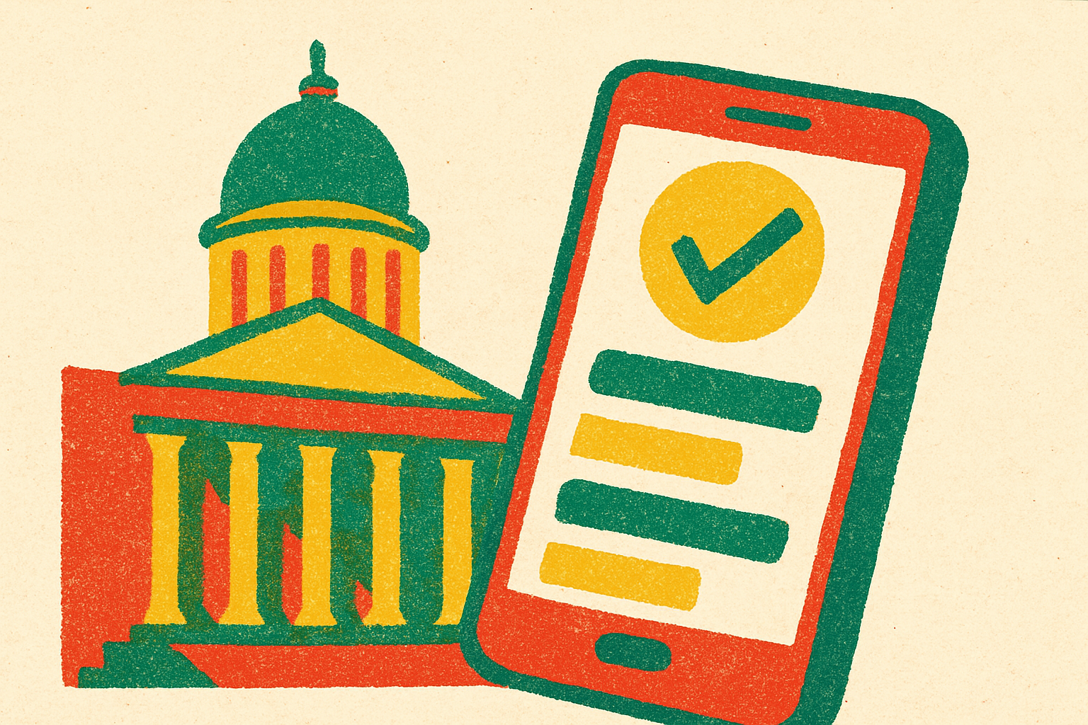 Cover illustration for “Legislative Transparency Tools That Track Bill Status in Real Time”