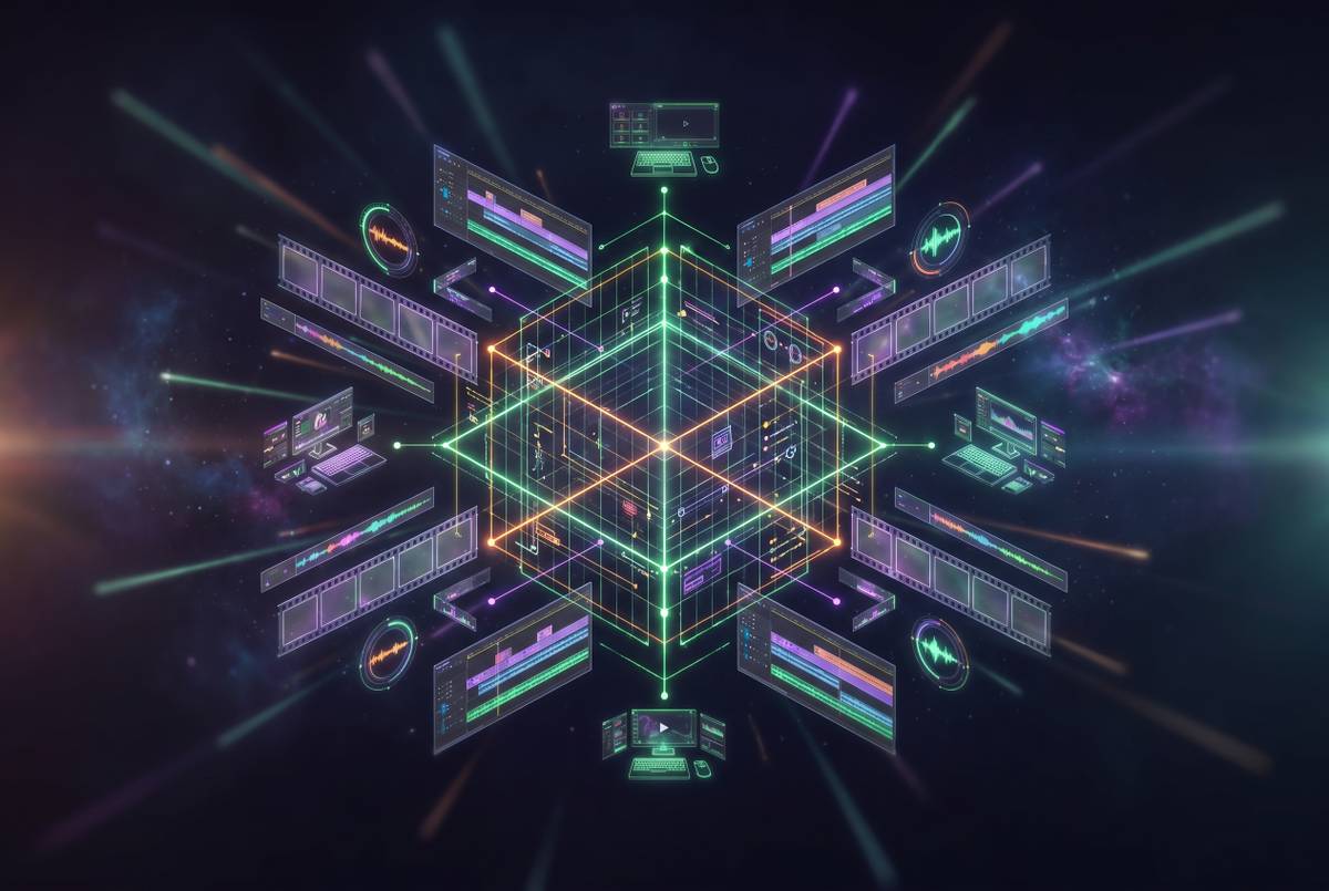 Cover illustration for “Scalable Style Guides for Multi-Editor Video Teams”