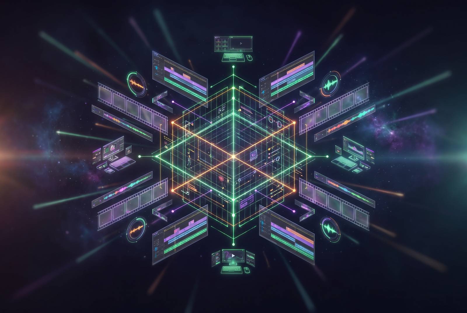 Cover illustration for “Scalable Style Guides for Multi-Editor Video Teams”