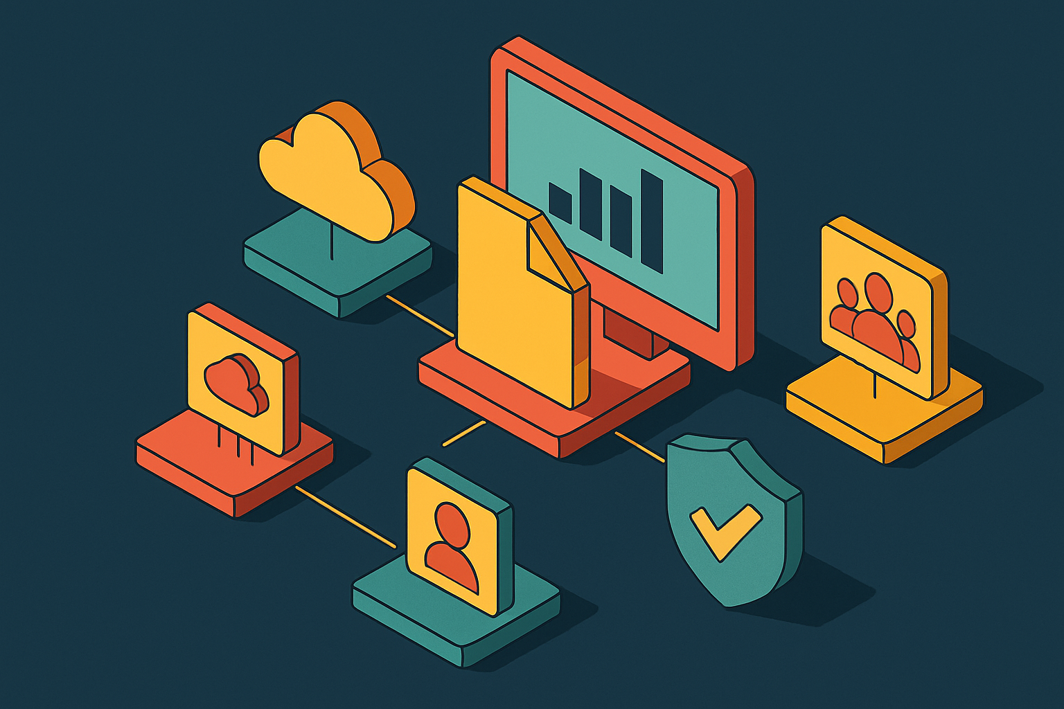 Cover illustration for “Vendor Risk Signal Sources for Automated Monitoring”