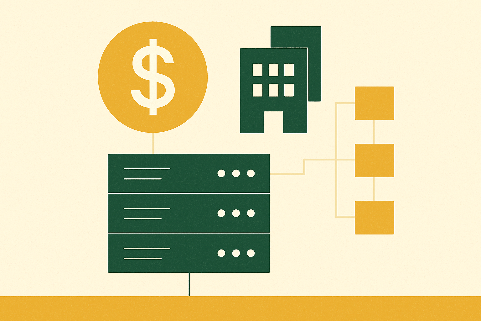 Cover illustration for “Payments Infrastructure Architecture for Vertical SaaS”
