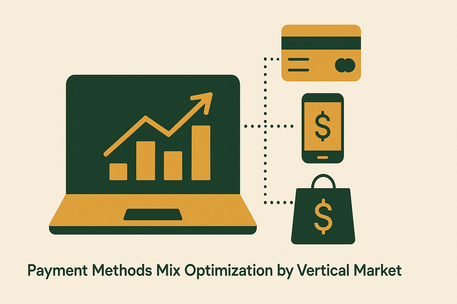 Cover illustration for “Payment Methods Mix Optimization by Vertical Market”