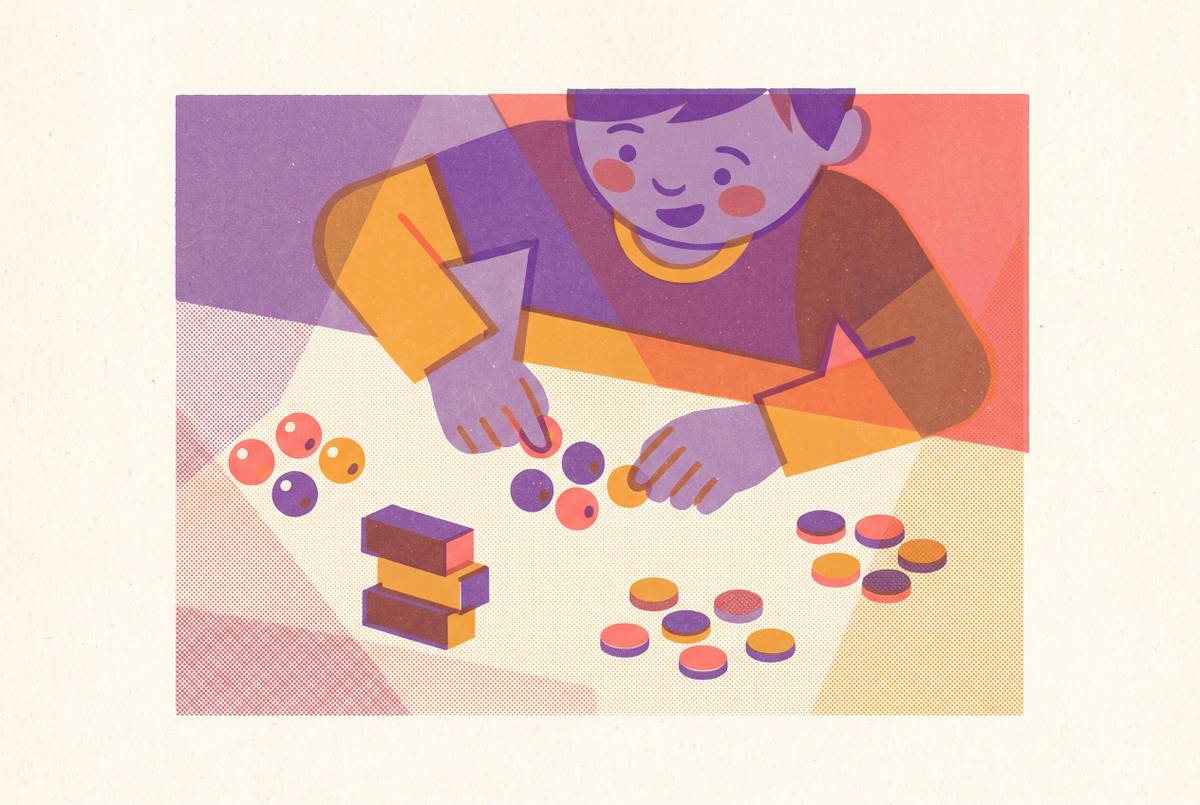 Cover illustration for “How Children Develop Number Sense in PreK and Kindergarten”