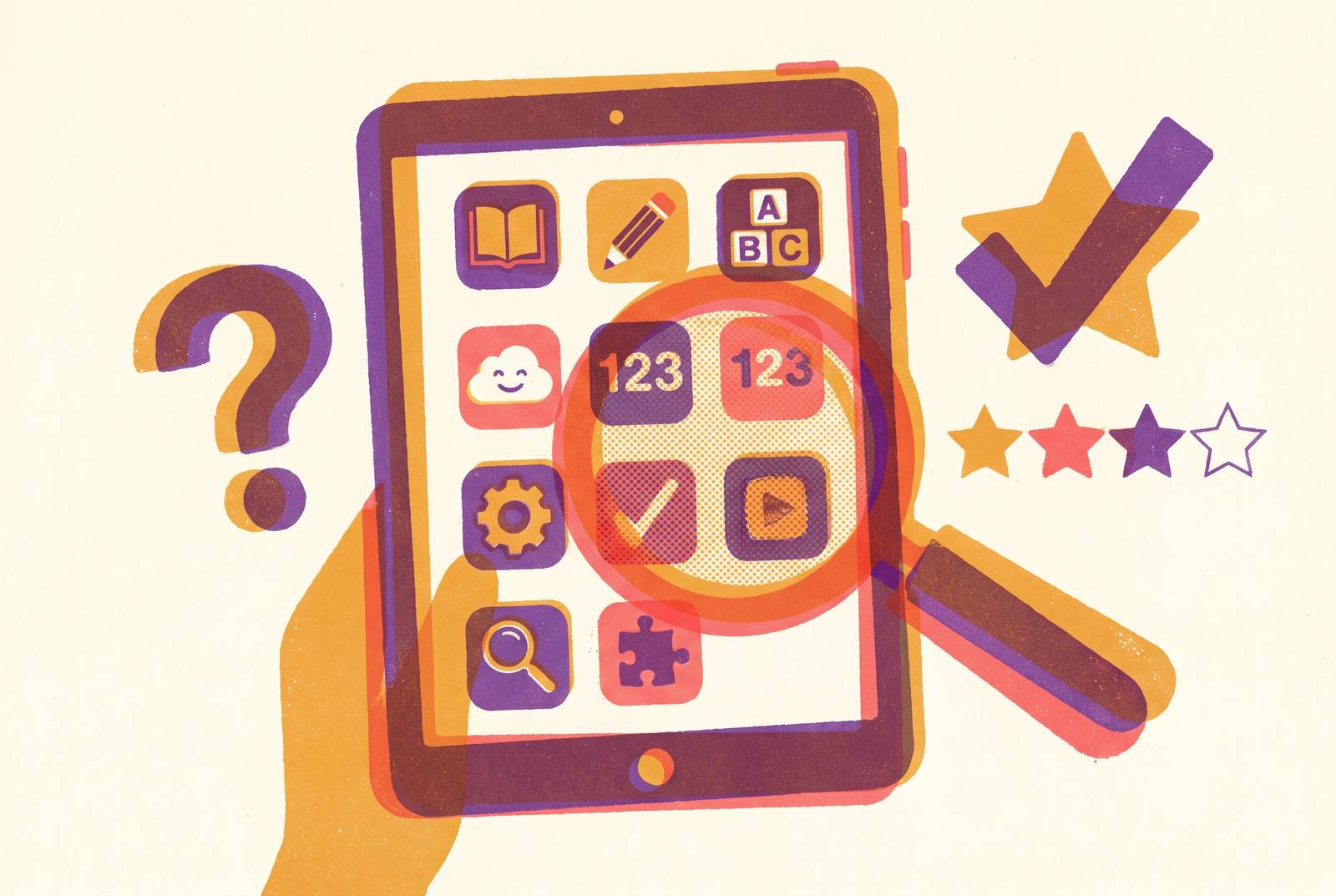 Cover illustration for “How to Evaluate an Educational App Before Buying It”