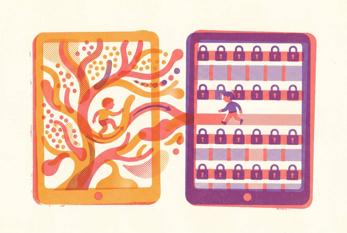 Cover illustration for “Adaptive Learning Apps vs Fixed-Curriculum Learning Apps for Kids”
