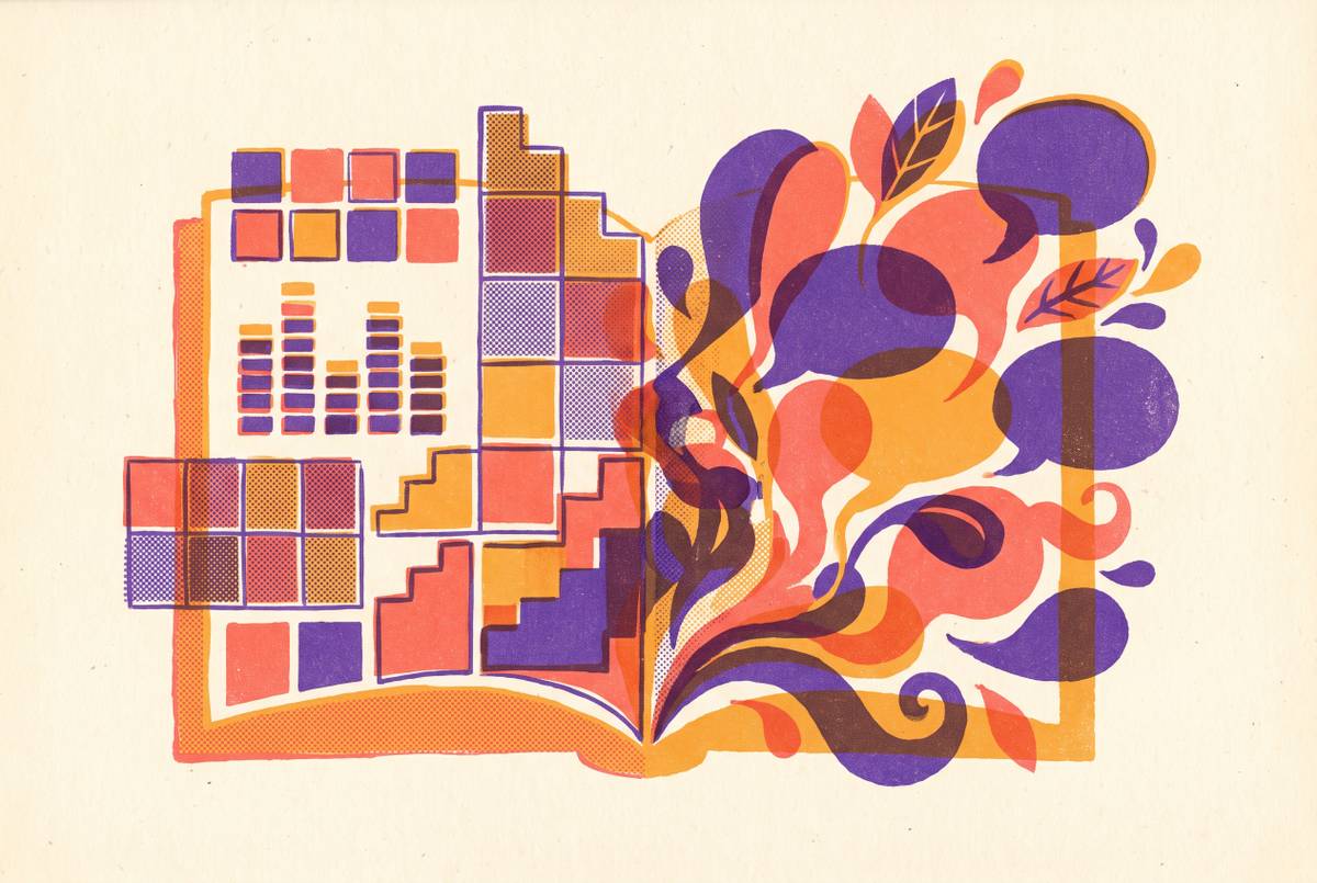Cover illustration for “Science of Reading vs Whole Language Approach”