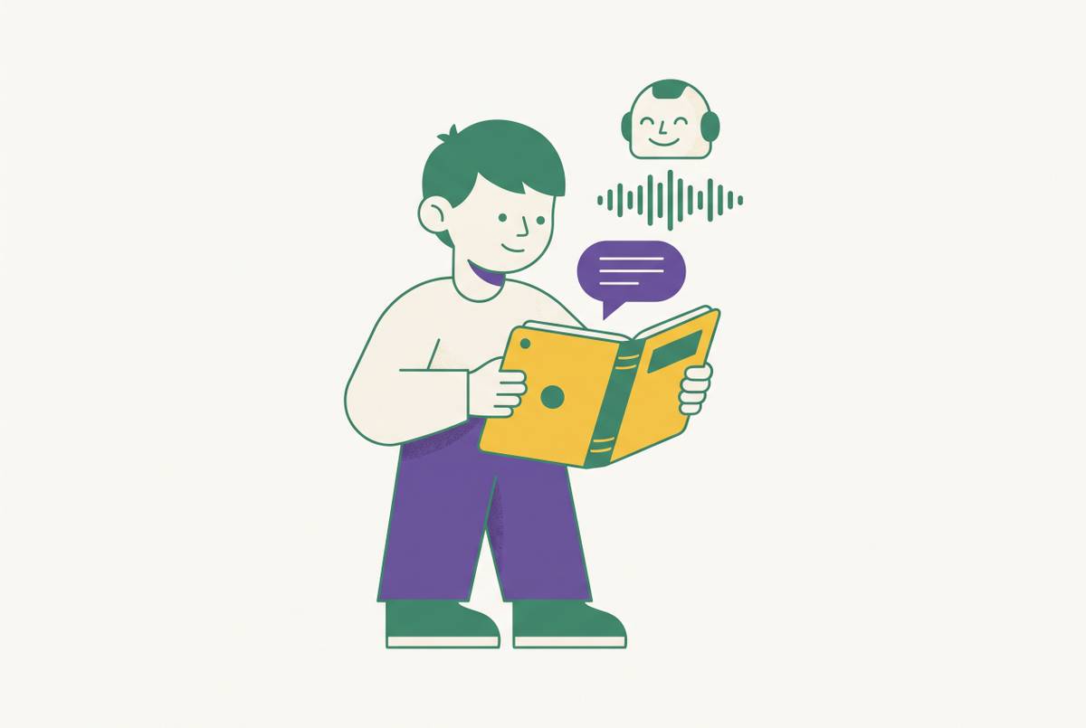 Cover illustration for “AI Reading Apps That Use Speech Recognition for Children”