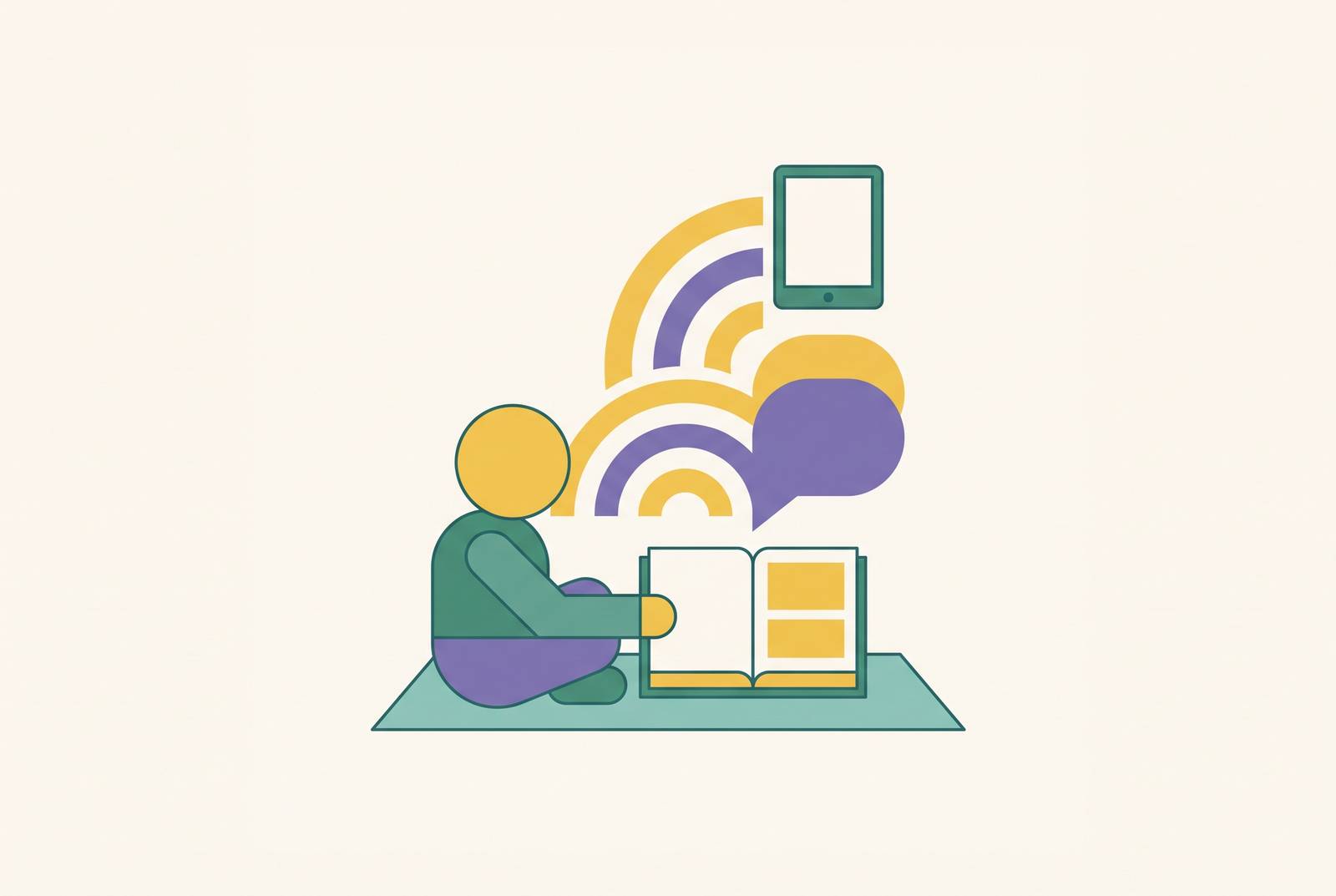 Cover illustration for “AI Reading Apps That Use Speech Recognition for Children”