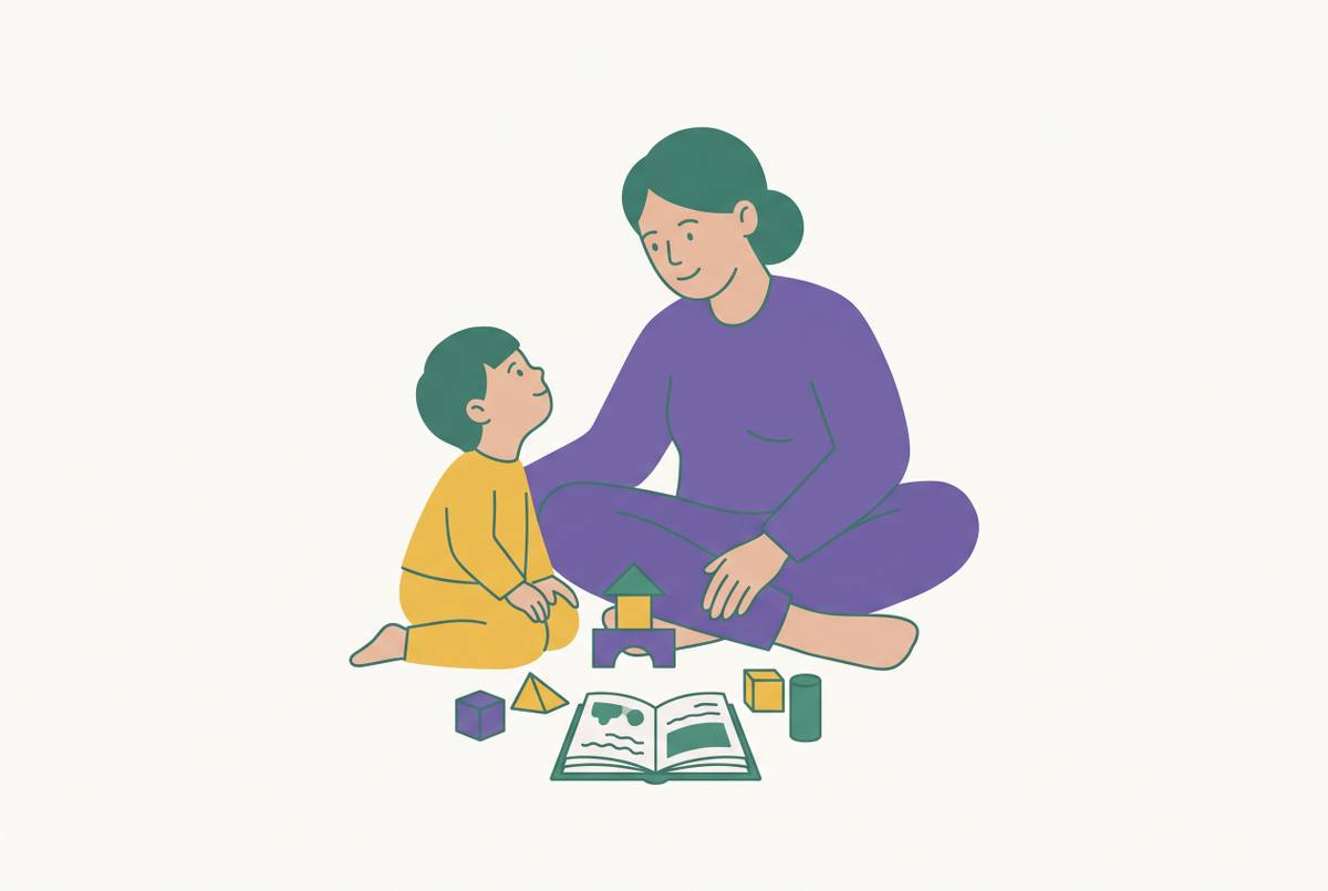 Cover illustration for “What AI Cannot Do in Early Childhood Education”