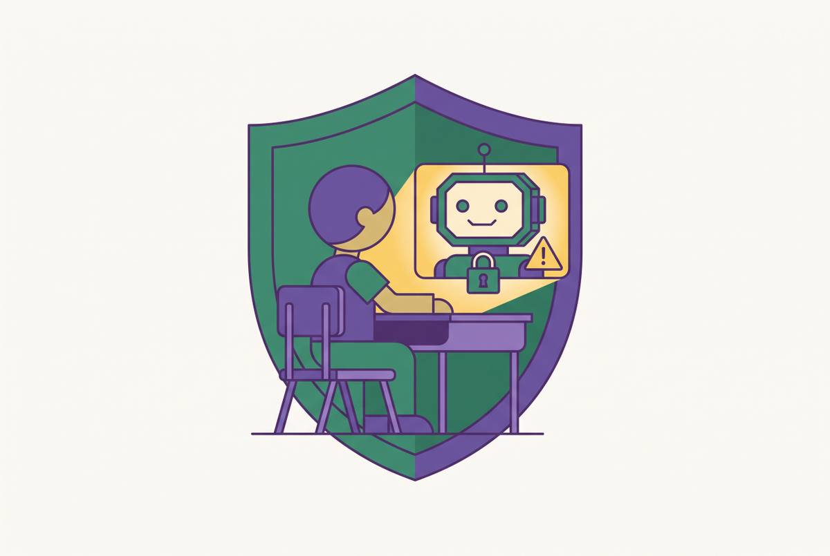 Cover illustration for “COPPA Compliance Risks in AI Classroom Tools”