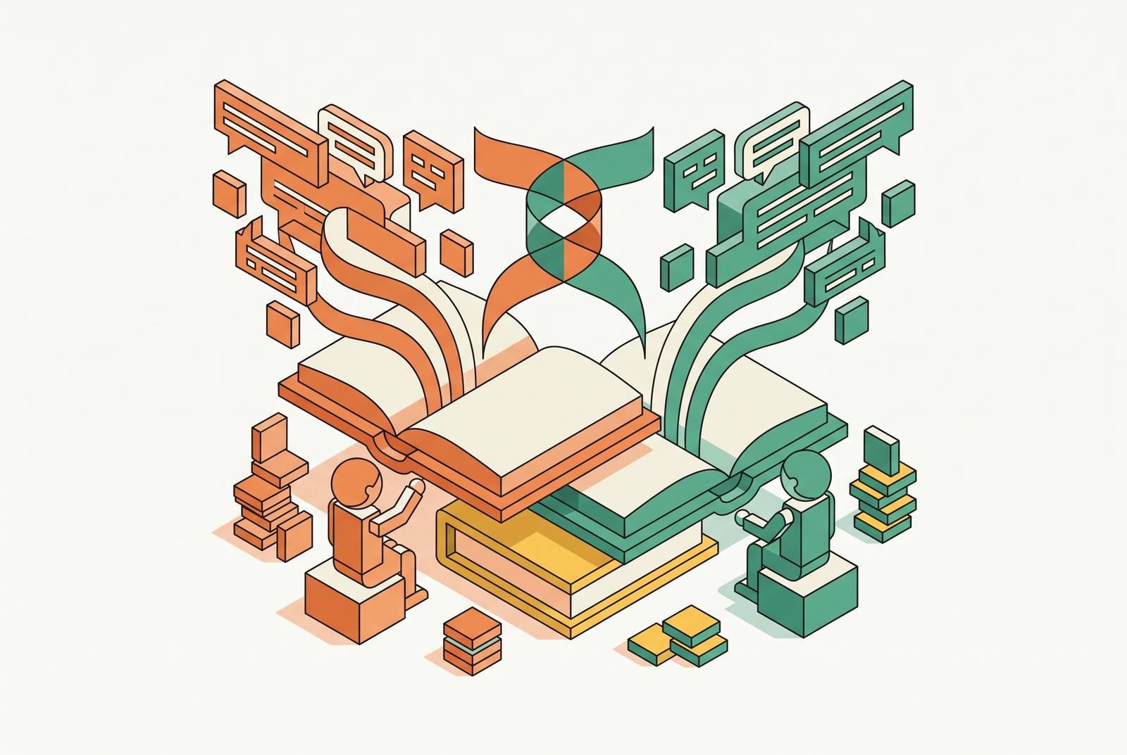 Cover illustration for “Bilingual Children and Early Reading Development in Two Languages”