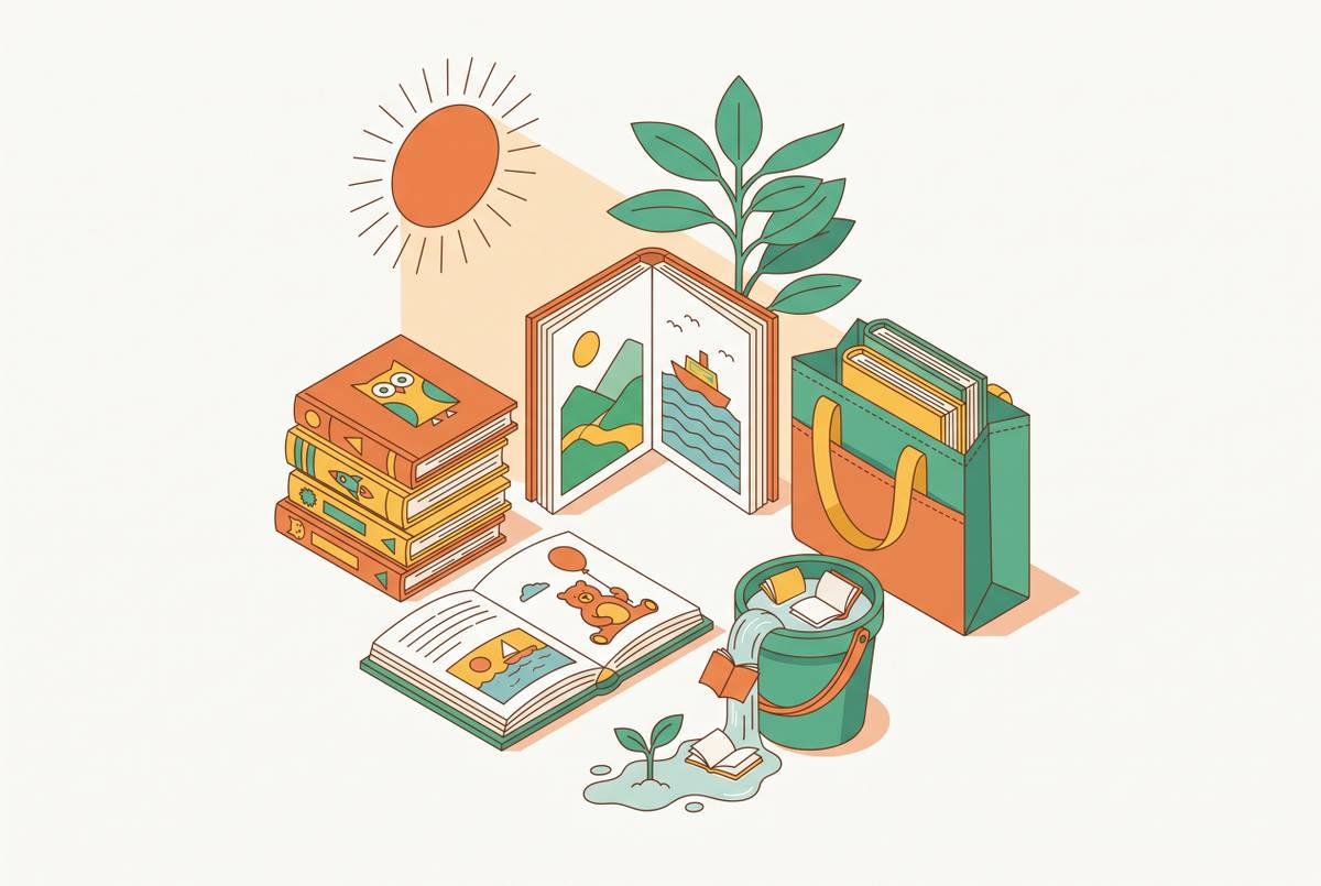 Cover illustration for “Summer Reading Loss Prevention for Kindergarten Through Grade 2”