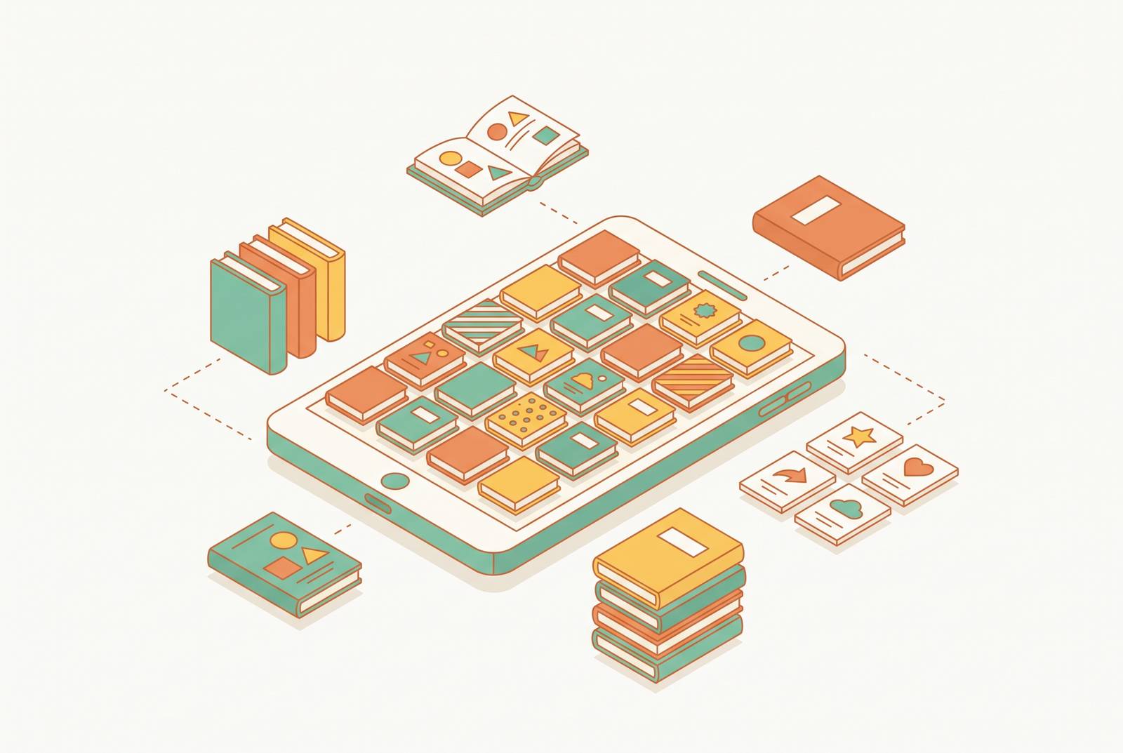 Cover illustration for “Decodable Book Libraries Inside Reading Apps”