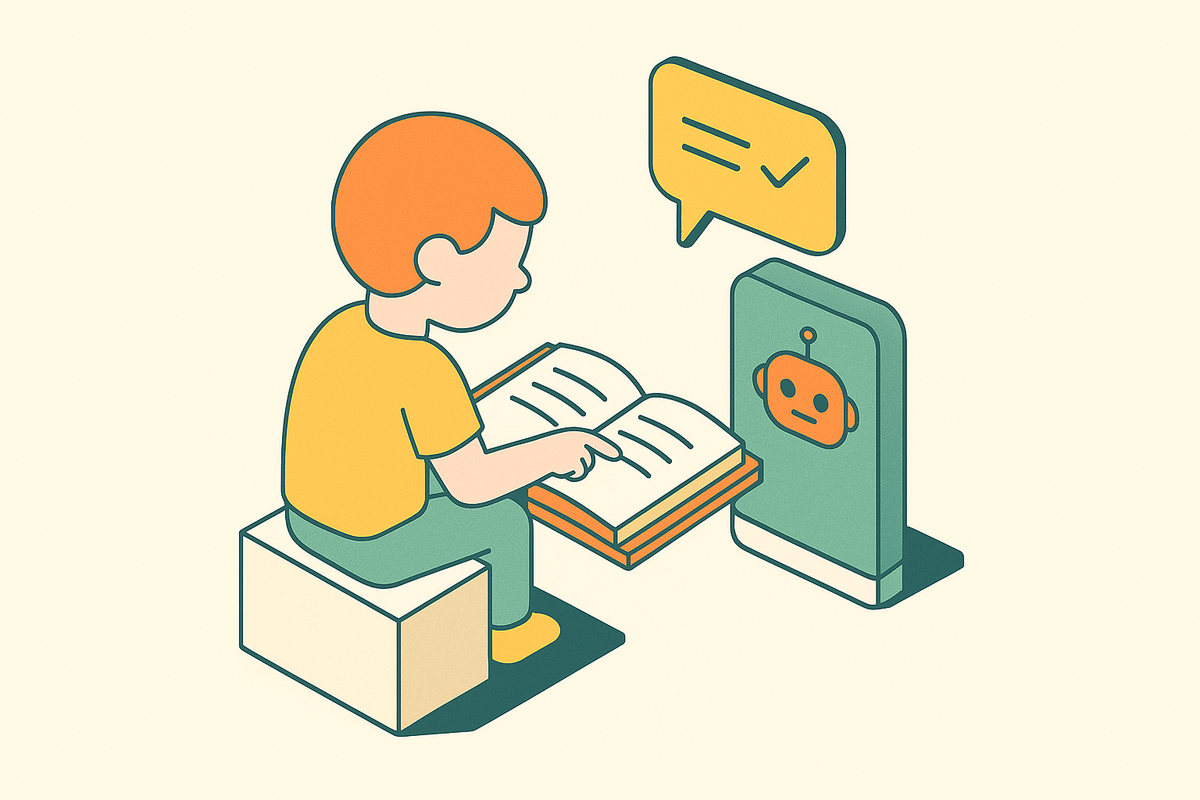 Cover illustration for “AI Reading Coaches That Deliver Real-Time Corrective Feedback for Early Readers”