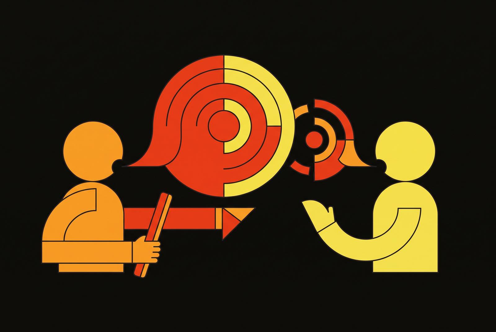 Cover illustration for “Floor Control Techniques for First-Time Live Debaters”
