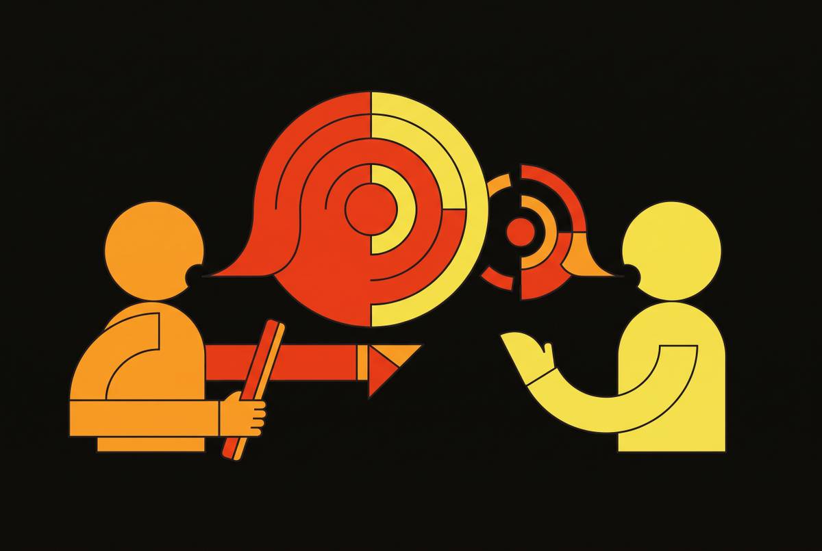 Cover illustration for “Floor Control Techniques for First-Time Live Debaters”