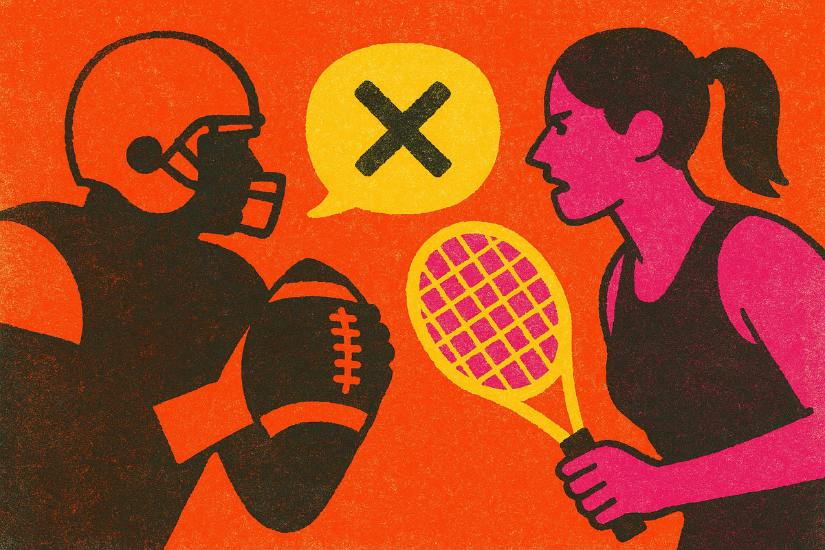 Cover illustration for “Debate Topics About Sports That Fans Actually Disagree On”