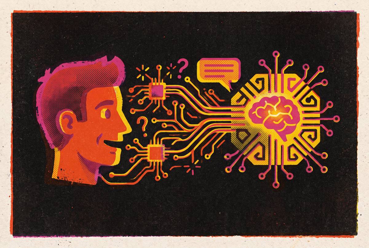Cover illustration for “Debate Topics About Technology and AI for Beginners”