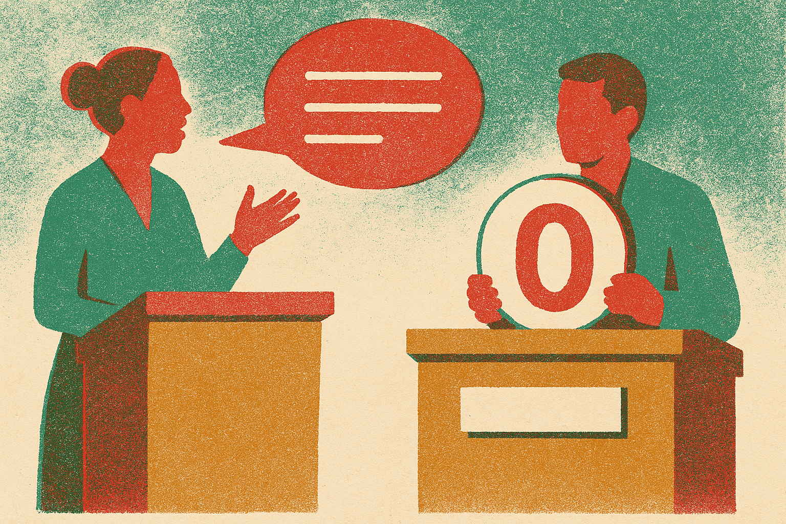 Cover illustration for “Verbosity Bias and Its Effect on Debate Scoring Fairness”