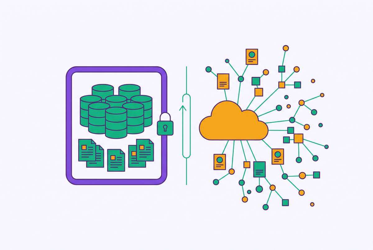 Cover illustration for “Internal Knowledge Base vs External Knowledge Base”