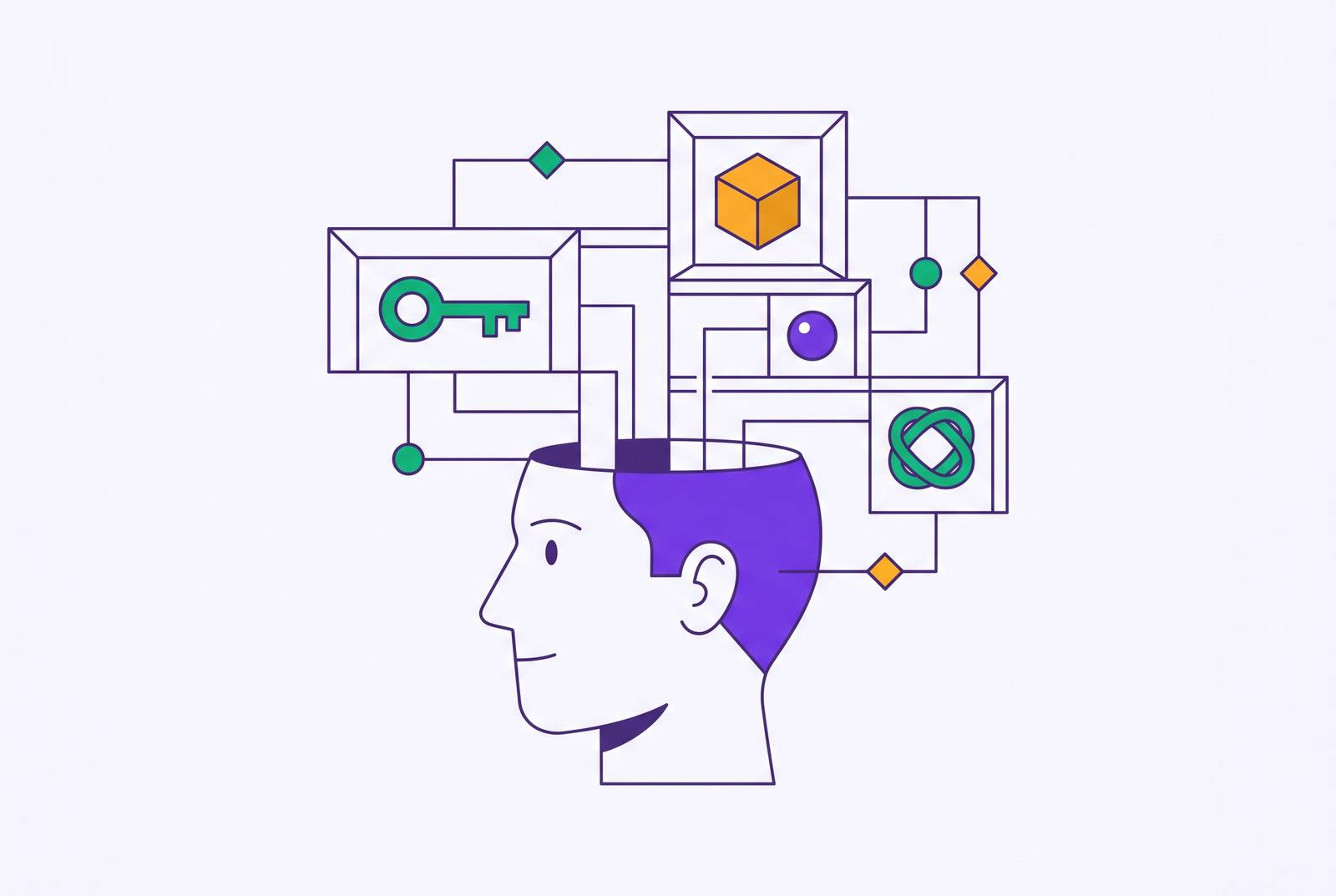 Cover illustration for “Memory Techniques Used by High-Performance Knowledge Workers”