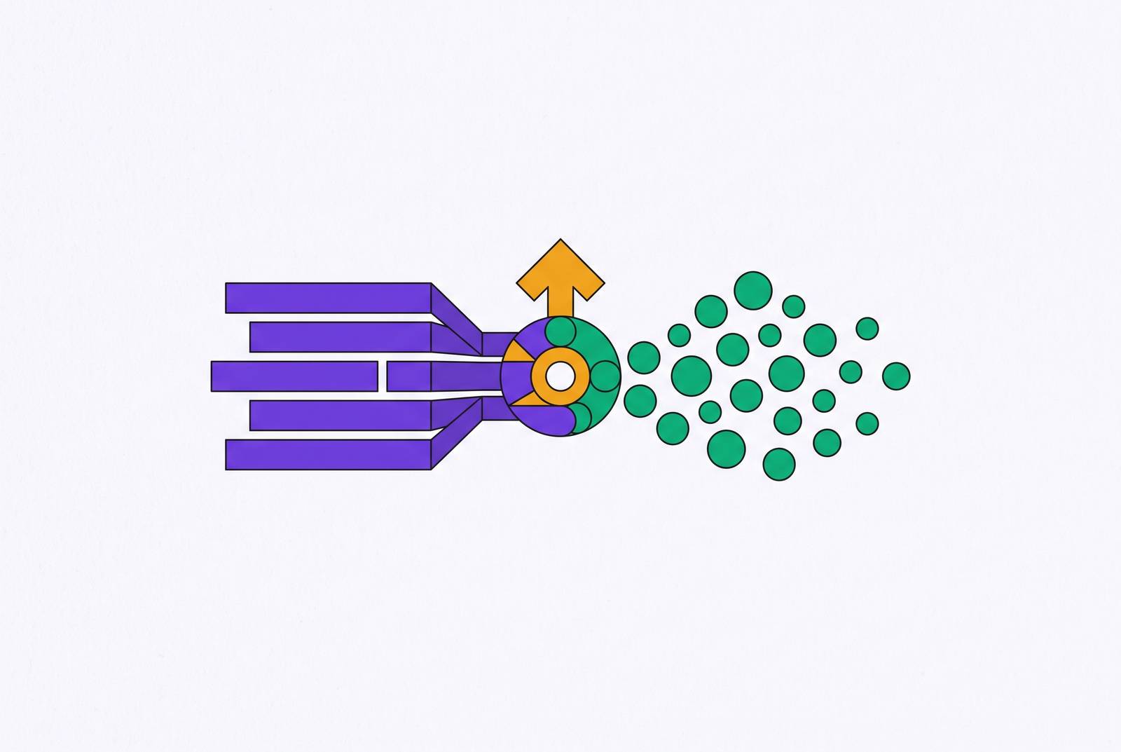 Cover illustration for “Hybrid Search Combining BM25 and Dense Retrieval”