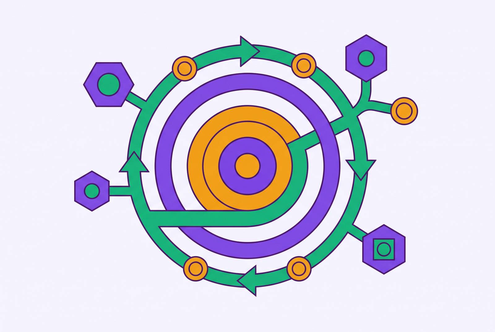 Cover illustration for “Goal Planning Strategies Inside OKR Cycles”