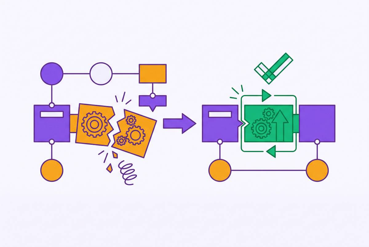 Cover illustration for “Productivity System Failure Patterns and Fixes”