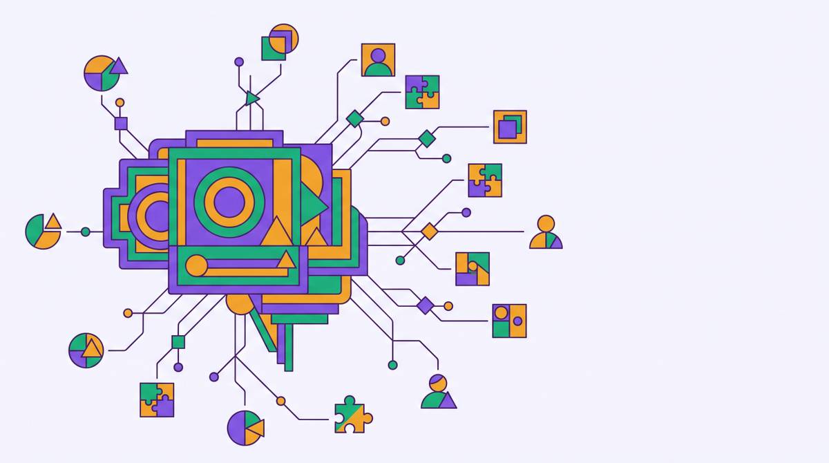 Cover illustration for “AI Memory Systems for Long-Term Personalization at Scale”