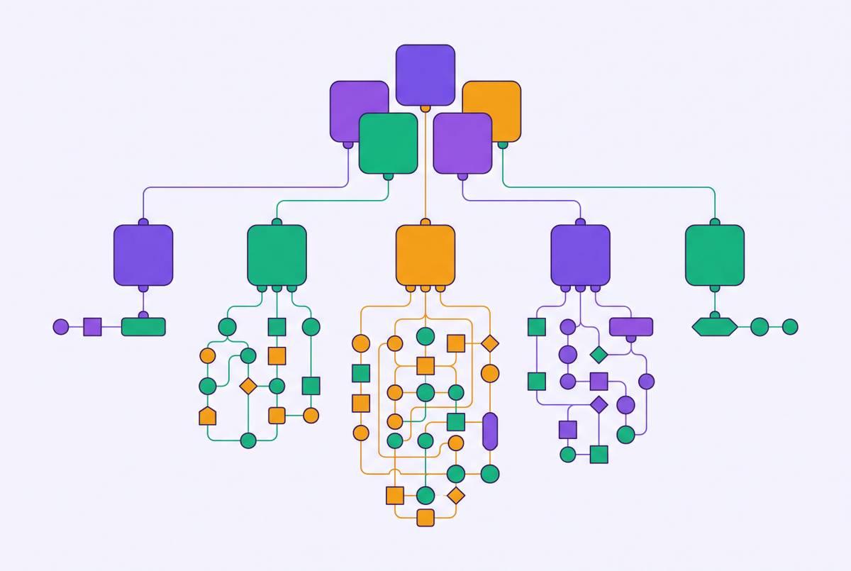 Cover illustration for “AI personal assistant apps compared by workflow automation depth”