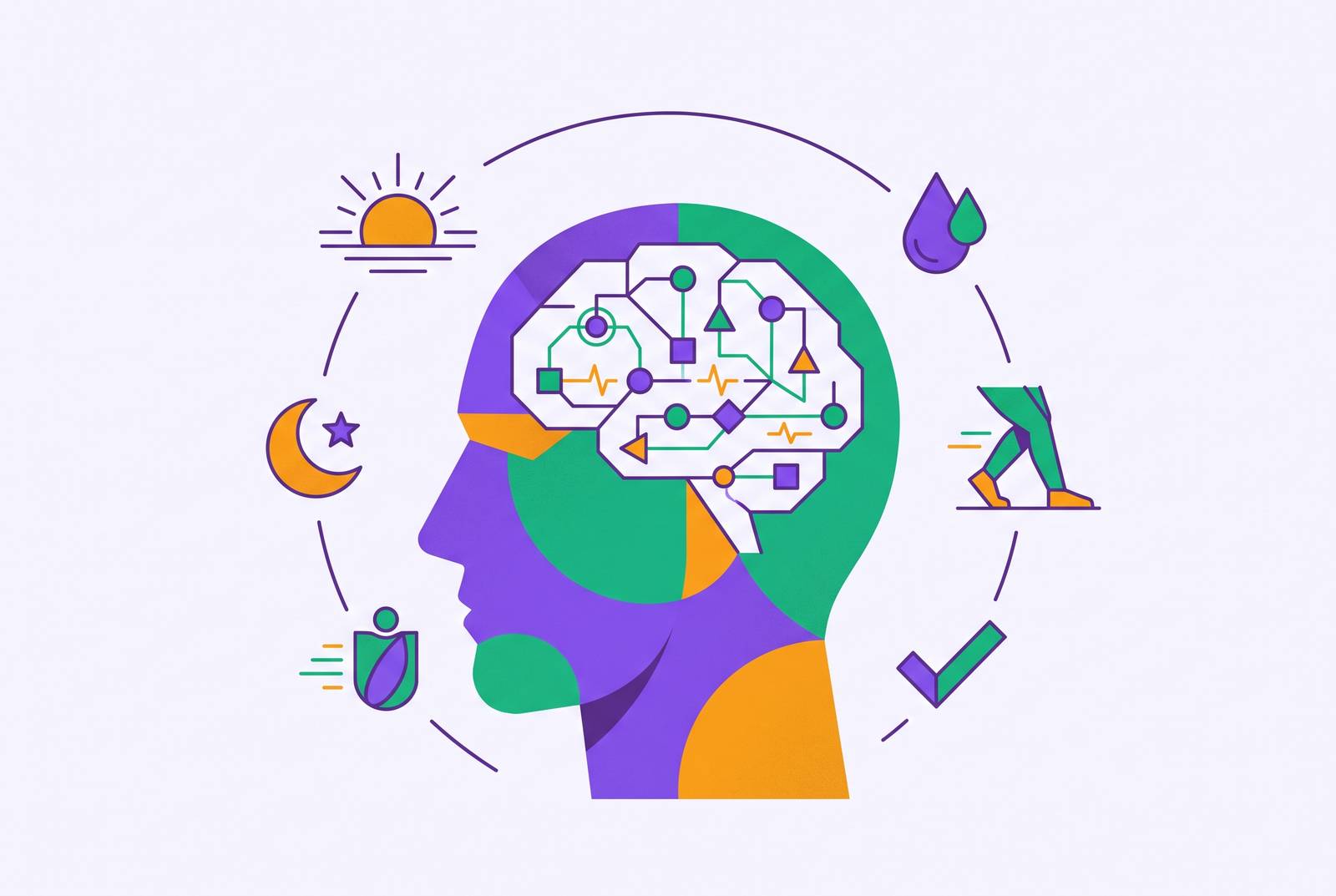 Cover illustration for “Dopamine-Supporting Habits for Adults With ADHD”