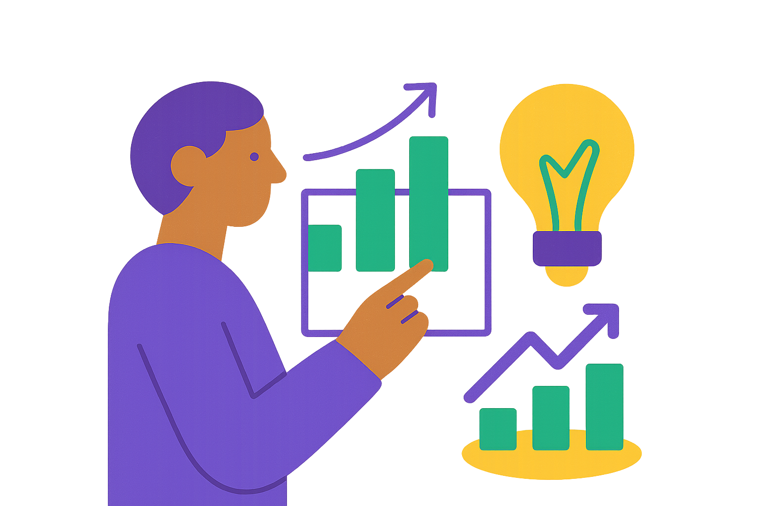 Cover illustration for “Inductive Reasoning Examples in Product and Business Strategy”