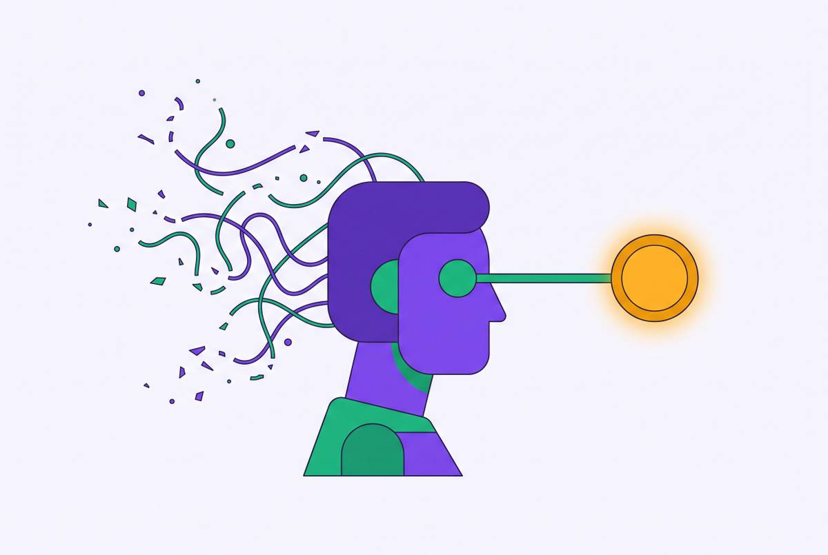 Cover illustration for “Multitasking Myth and Single-Tasking Productivity Evidence”