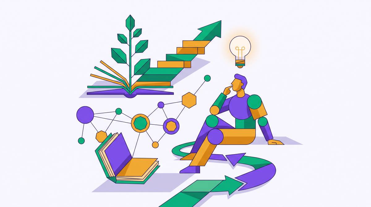 Cover illustration for “Lifelong Learning Strategies for Self-Directed Adults”
