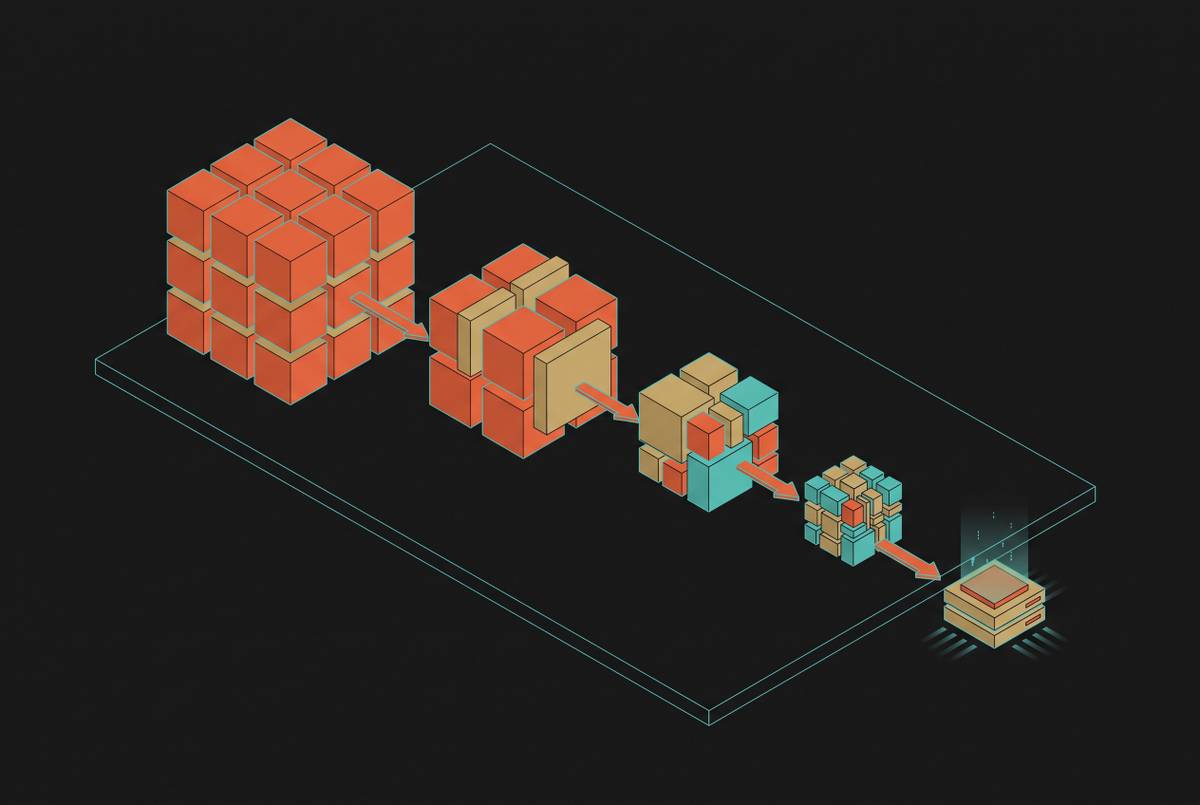 Cover illustration for “Quantization Formats Compared for Local Inference”