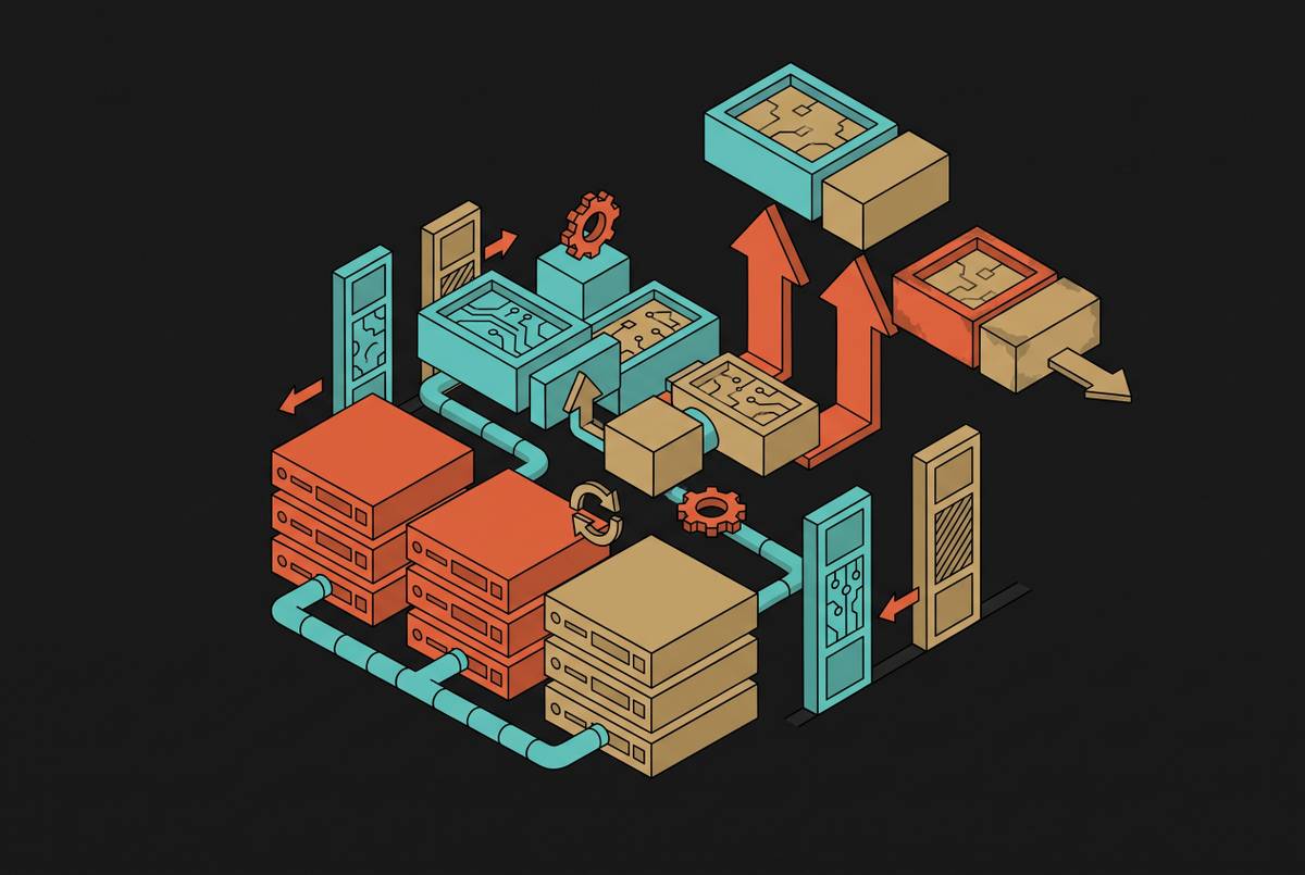 Cover illustration for “Updating and Maintaining Self-Hosted AI Tool Stacks”