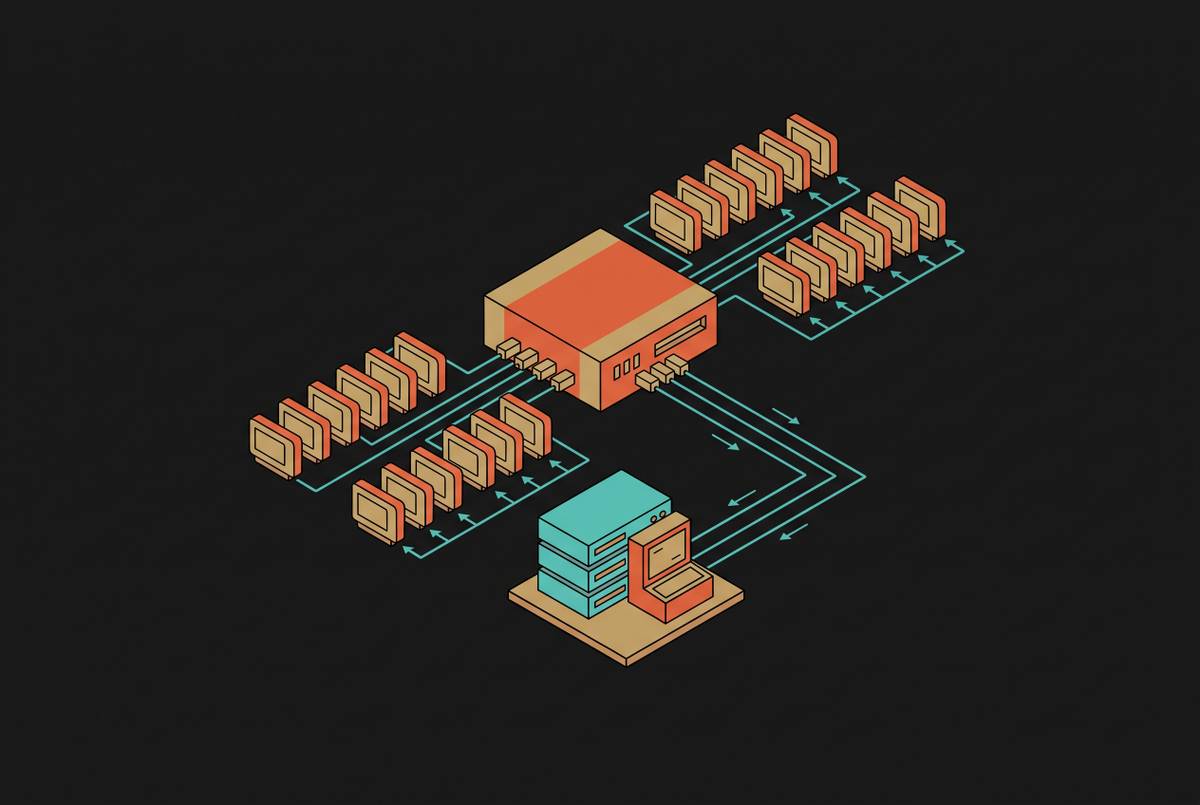 Cover illustration for “Hugging Face Model Hub for Self-Hosted Deployments”